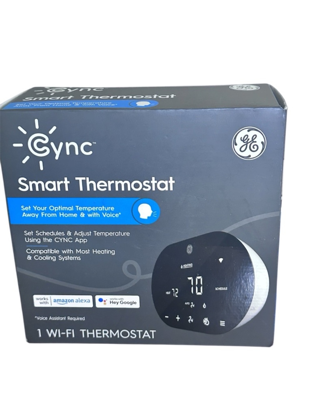 NIB GE Cync Smart Thermostat
